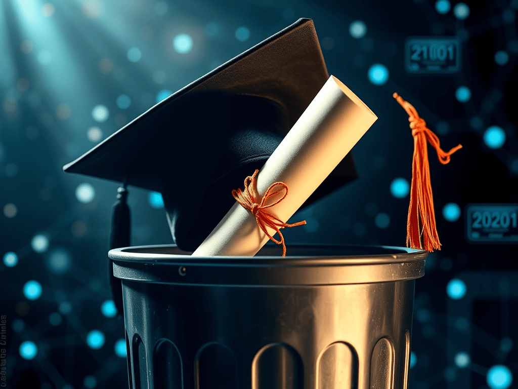 Tu título universitario es el nuevo papel higiénico: Bienvenidos a la Era de la Asignación